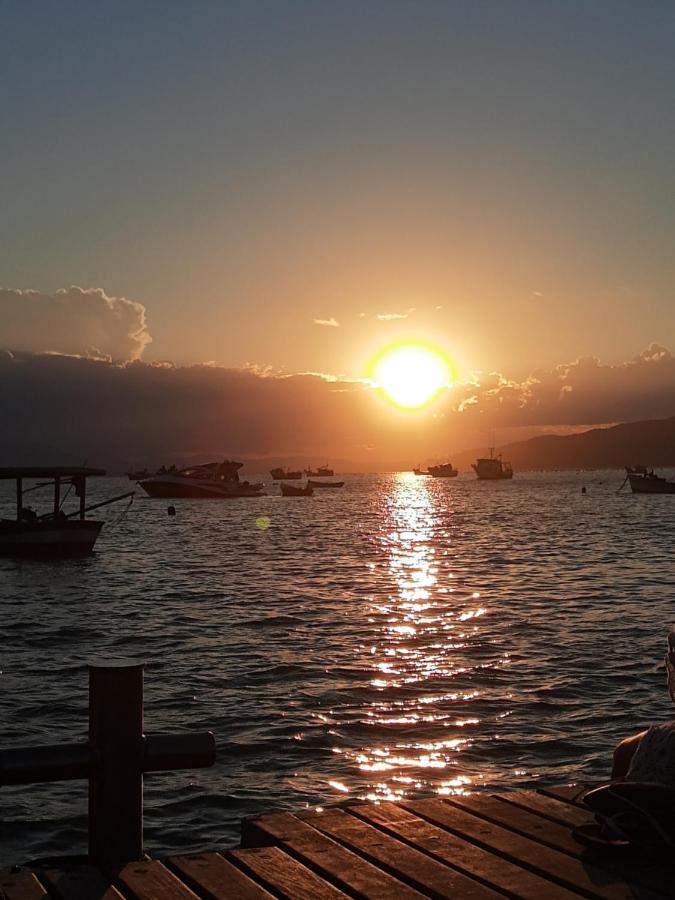 Casa Com Por Do Sol Em Canto Grande - Casa Beira Mar Бомбиняс Екстериор снимка